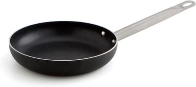 Aluminium koekenpan 36 cm met antiaanbaklaag en glazen deksel