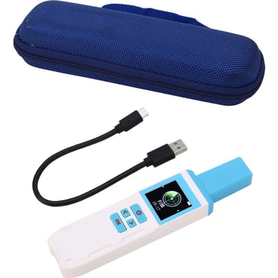 Scanner de Puce pour Animaux de Compagnie Portable RFID Animal Bétail Puce ID Étiquette de Données Lecteur pour ISO 1178411785