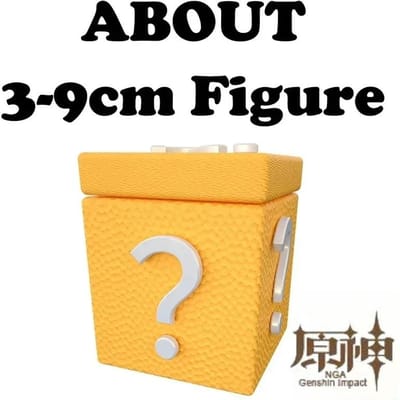 Genshin Impact Officiële Paimon Aether Actiefiguur Blind Box Mysterie Verzamelspeelgoed Anime Game Merchandise Perfect Cadeau voor Fans yellow