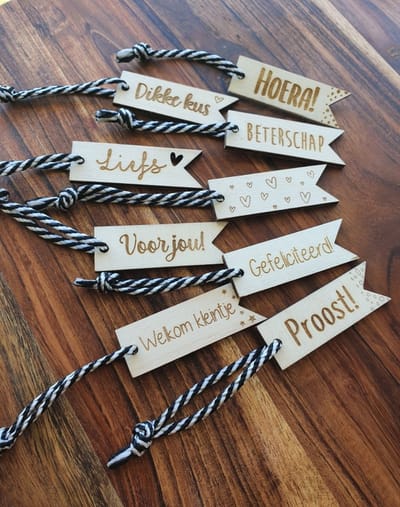 Cadeaulabels - Set cadeau labels - Inpakken - Cadeautjes - Label set - Gifts - Kaartjes