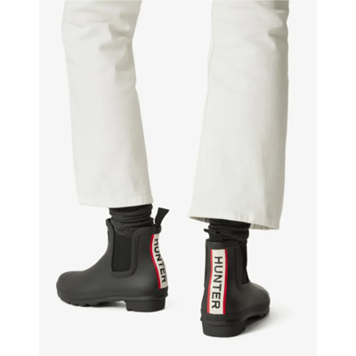 Hunter Original Chelsea Tricolour Boot Dames (Maat - 38, Kleur - BLACK)