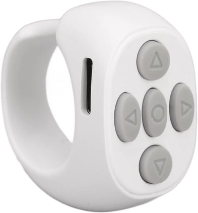 Bluetooth Paginaomblader Clip Voor E-reader Telefoon - Afstandsbediening Voor Tik Tok, Videos & Foto's