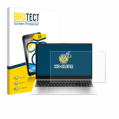 BROTECT - Screenprotector voor HP 255R G10 15.6" - Folie Beschermfolie transparant