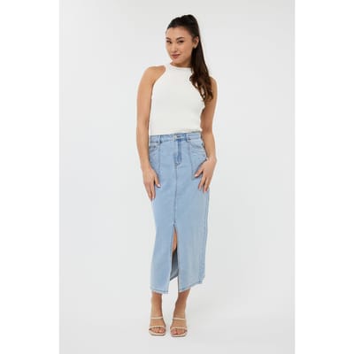 EsQualo Camisole R-neck Halter Off White Größe: S | Tanktops Outlet | Damen | Weiß