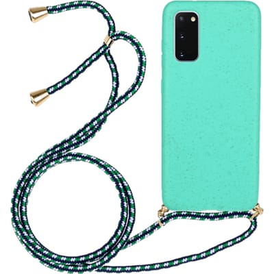 Mocaa Samsung Galaxy S20 Telefoonhoesje met Koord Groen