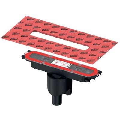 TECEdrainprofiel afvoer, verticaal, DN50 afvoer, 673003