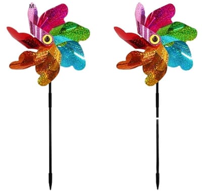 Reflecterende Wind Spinner / Vogelverschrikker - 2-pack
