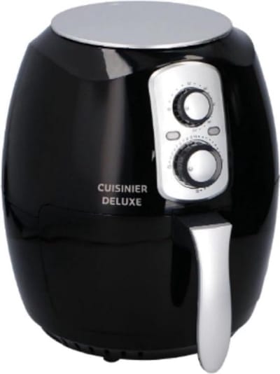 Luxe Airfryer - Hete Lucht Oven - Gezond Koken - Ruime Capaciteit - 36 Liter - Zwart
