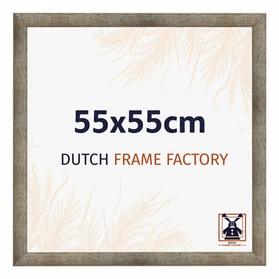 Fotolijst 55x55 cm - MDF - Metaal Vintage - Benno