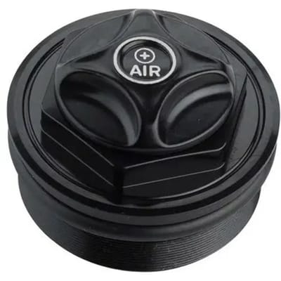 Rockshox Spring Air Top Cap Pike A2/lyrik A1 Plus/yari A1 Plus/revelation A1 Plus/pike Dj Bovenkap Zwart 35 mm