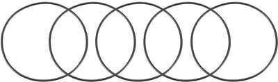 sourcing map 5 stuks rubberen O-ring afdichtingen sluitring 40 mm binnendiameter 1 mm breedte de
