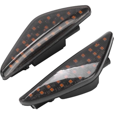 1 Paire 27 LED Feux de Gabarit Clignotants Séquentiels pour F25 X3 2011‑2015 black