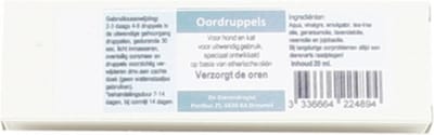 Dierendrogist Oordruppels - 20 ml