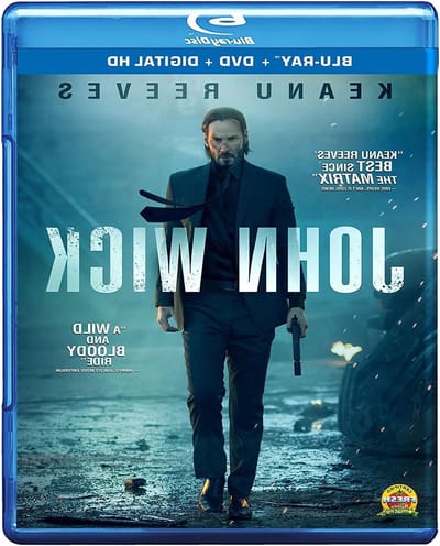 John Wick Blu-ray - Actiefilm Thriller - Film Kijken - Engelse Import - Standaard Blu-ray formaat - Niet van toepassing