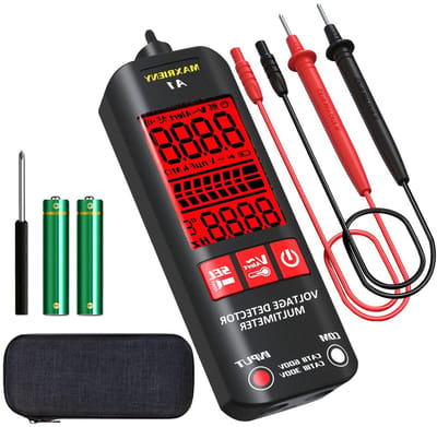 Digitale Multimeter - Spanningstester Voltmeter - Elektrische Metingen - Intelligente Automatische Modus - 3 Resultaten Weergave