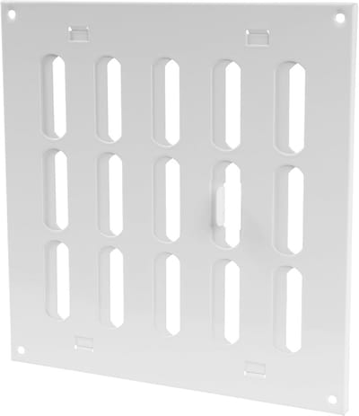 Verstelbare Ventilatieafdekking 20,3 cm - Metalen Rooster voor Verwarming, Koeling en Ventilatie