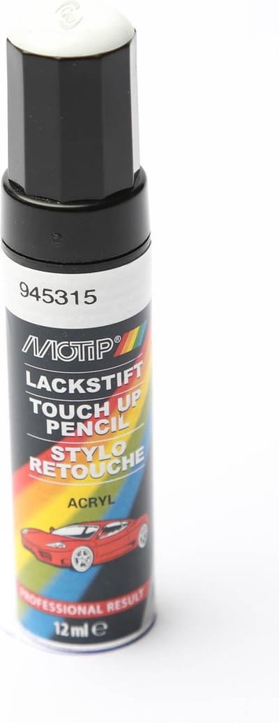 Motip 945315 - Auto lakstift - Wit - 12 ml