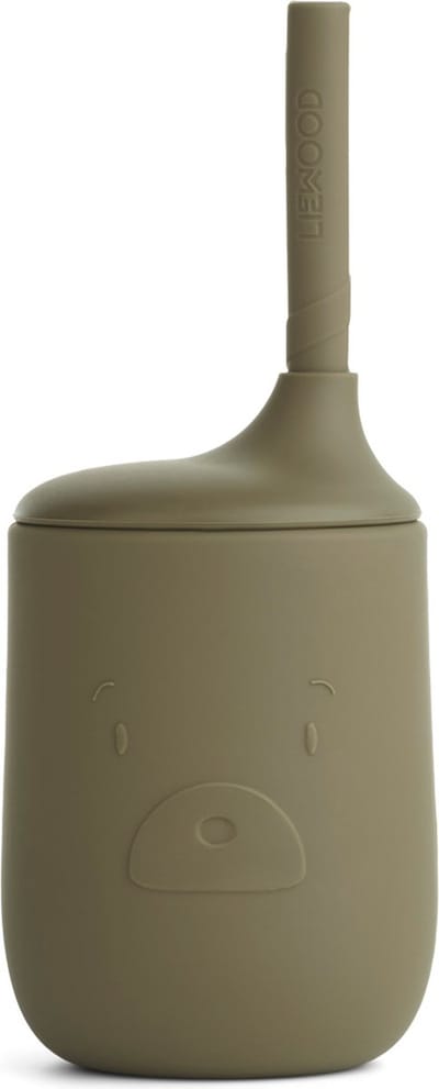 Liewood - Tuitbeker Ellis - Drinkbekers - Mr Bear Khaki