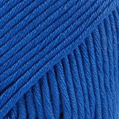 DROPS Muskat Uni Colour - 15 koningsblauw - Katoen Garen