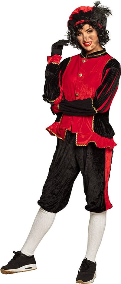 Boland - Kostuum Piet rood (M) - Volwassenen - Piet - Sinterklaas - Pakjesavond - Intocht