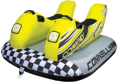 Nitro 2 Funtube – 2-Persoons Opblaasbare Waterband / Towable Tube – Sterk & Duurzaam – Voor Boot & Waterpret