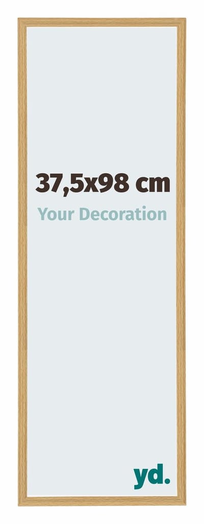 Your Decoration - Puzzellijst 37,5x98 cm - Beuken Licht - Puzzellijst 1500-2000 stukjes - Kunststof Fotolijst - Annecy