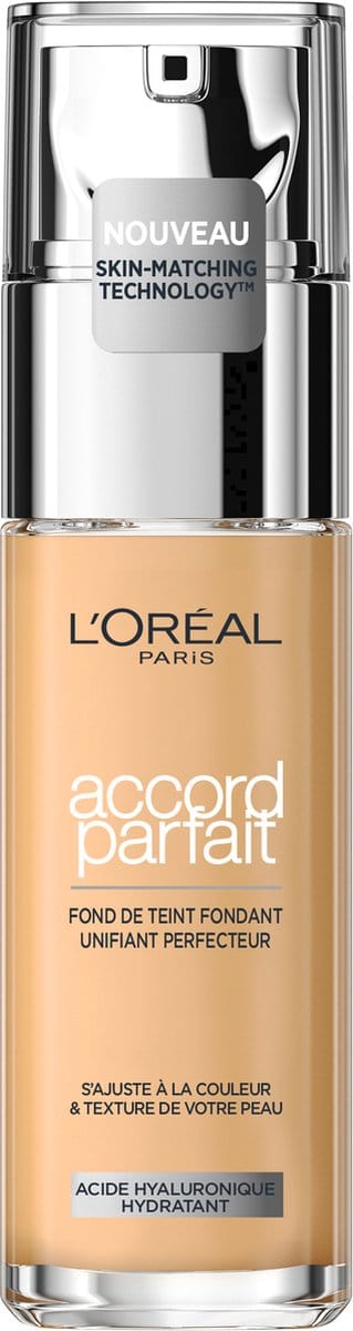 L’Oréal Paris - Accord Parfait Foundation - 1.5N - Natuurlijk Dekkende Foundation met Hyaluronzuur en SPF 16 - 30 ml