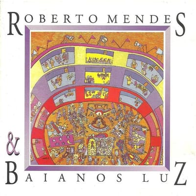 CD ROBERTO MENDES & BAIANOS LUZ - Roberto Mendes & Baianos Luz 11V117 Velas 1995 Brazilië Latijns Gebruikt yellow