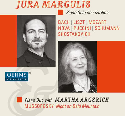 Jura Margulis & Martha Argerich - Piano Solo Con Sordino - Piano Duo With Martha Argerich (CD)