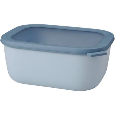 Mepal - Multikom Cirqula vershouddoos - 3000 ml - Rechthoekig - Nordic blue