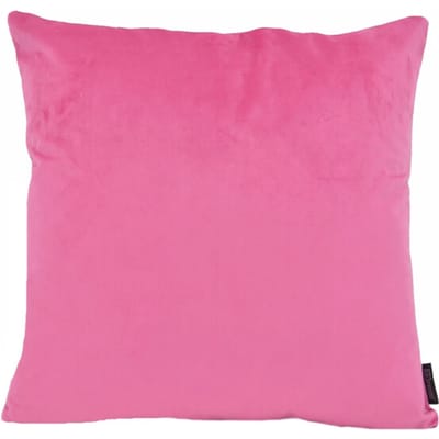 Gek op kussens! Velvet fuchsia | 45 x 45 cm | kussenhoes | polyester
