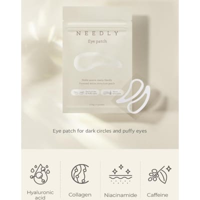 Oogpleister 17 mg x 4 pleisters beige