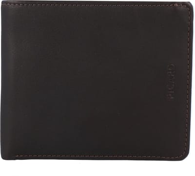 PICARD Leren Portemonnee Brooklyn Long Bifold Wallet Cafe Bruine