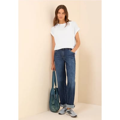 Linnen blouse met knopen