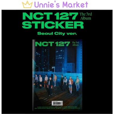 NCT127 - Sticker (Seoel Stad Ver.) Seoul City ver. blue