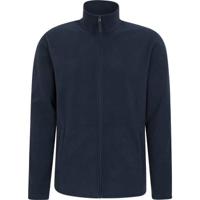 Mountain Warehouse Heren Camber Fleece Jas (Marine)