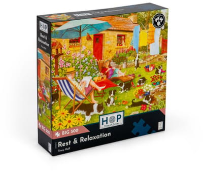 House of Puzzles legpuzzel XXL stukjes Rest & Relaxation 500 stuks.