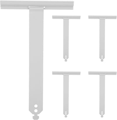 Rolluikveren Set - Reparatieset Luiken - Rolluiken Repareren - Weerbestendig Ijzer - 5 Stuks - Wit