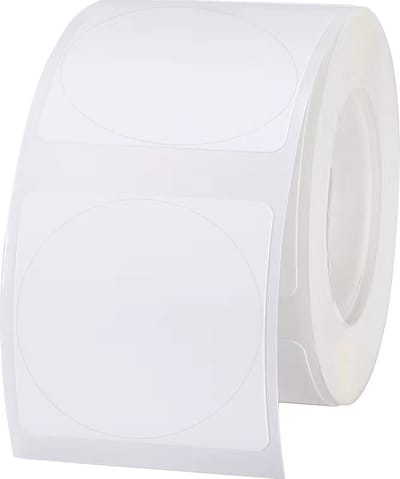 Niimbot Labels - Etiketten - Voor B21/B1/B3S(Pro)/B31/K3 - 31 x 31 mm Rond - 210 vellen - Wit