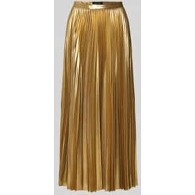Midirok met plissévouwen, model 'VANETTA'