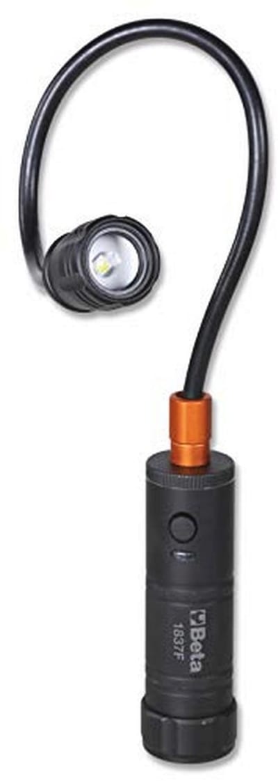 Magnetische Scharnierlamp 500 Lumen - Draagbare LED Werkplaatlamp van Geanodiseerd Aluminium