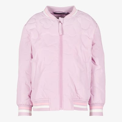 TwoDay meisjes baseball zomerjas met hartjes roze - Maat 92