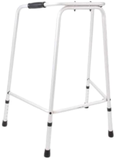 Premis - Looprek - smal - voor volwassenen - verstelbaar 76-86 cm - max. gebruikers gewicht 138 kg - Zilver
