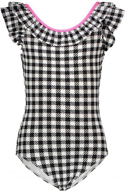 B-Nosy Meisjes accessoires B-Nosy Girls sunny black/white ao swimsuit Sunny black /white a 98/104