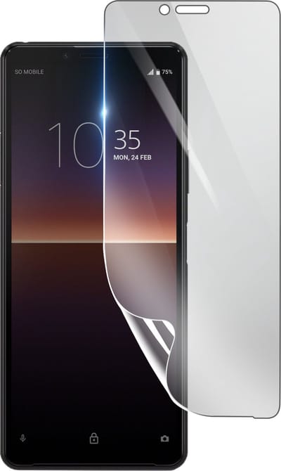 3mk, Geschikt voor Sony Xperia 10 2, Schokbestendige Hydrogel Screenprotector, Transparant