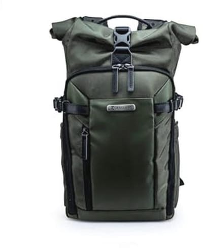 Roll-Top Camerarugzak 43L - Groen voor Fotografen