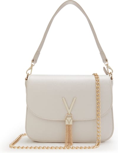 VALENTINO Schoudertas Handtas Divina SA Lady Crossover Bag Platino Crème
