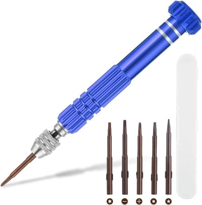 5-in-1 schroevendraaierset voor precisie-reparaties - multifunctionele tools voor elektronica, brillen en horloges