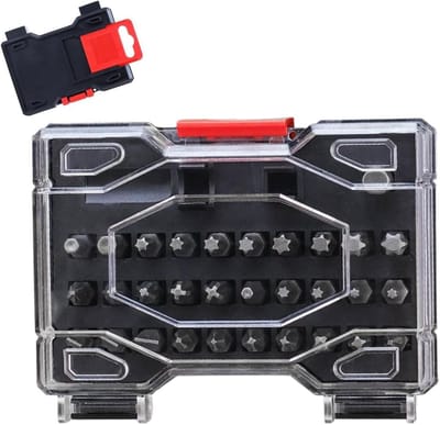 Elektrische Schroevendraaier - Precisie Gereedschap - Elektronica Reparatie - 32-in-1 Set - Compact Ontwerp - Zwart