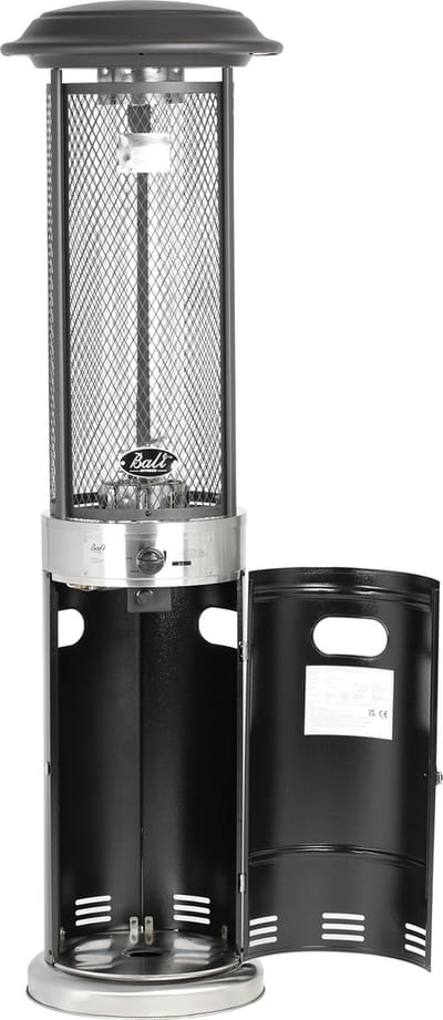 Bali OUTDOORS Lounge Terrasverwarmer 11kW - Staande Heater - Flameheater - incl. Gasdrukregelaarset 50 mbar & Slang 50 cm - Gas - Model SRPH84